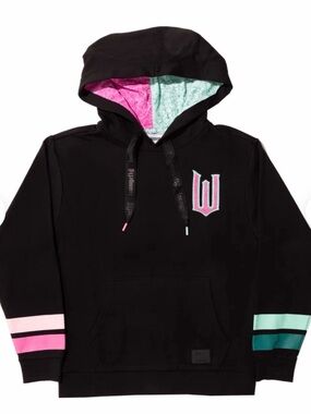 Loungefly Wicked Elphaba & Glinda Split‎ Unisex Hoodie Medium